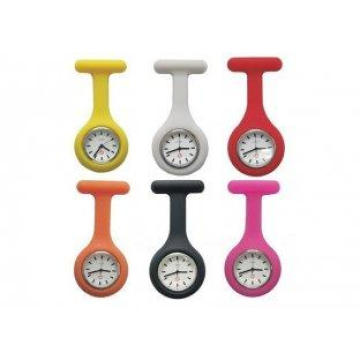 White Dial with Black Arabic Numbers for Clarity Nurse Fob